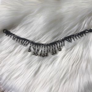 VTG Jingle bell beaded Ankle Bracelet